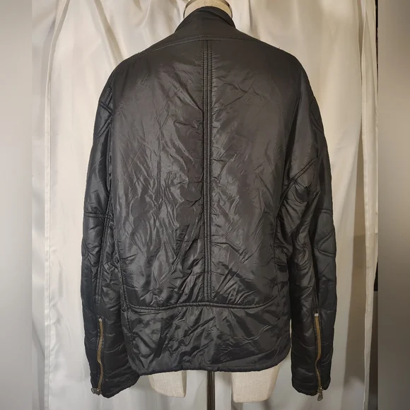 Diesel Light Weight Jacket, Nordstrom's Women ,ZipUp, Black, Zip Pckts, XXL - Picture 4 of 16